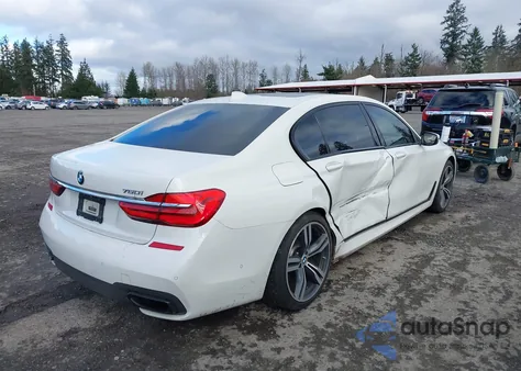 2016 BMW 750I z USA, uszkodzony, nr VIN WBA7F0C59GGM20665